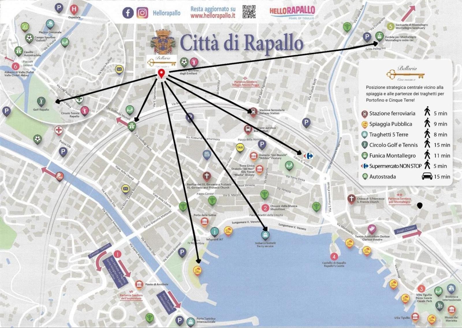 Apartamento Bellaria Ll Rapallo Exterior foto